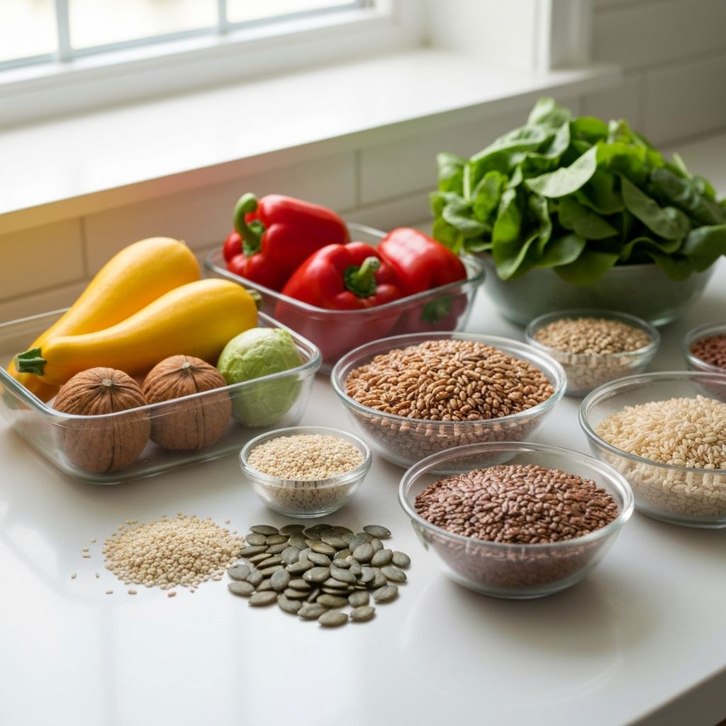 Natürliche Küchenzutaten